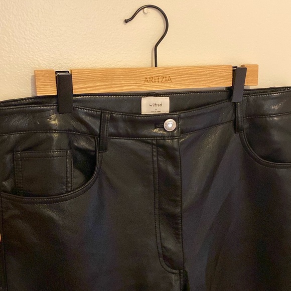 Aritzia Wilfred leather pants. NWOT, size 14 - Picture 12 of 12